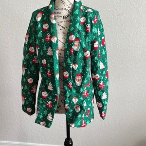 Christmas blazer size xsmall